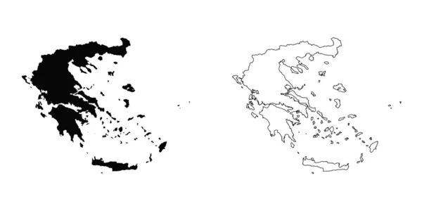 Illustratie op een witte achtergrond van Griekenland — Stockfoto