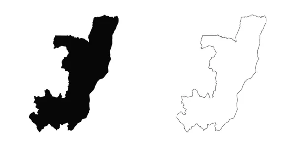 Εικονογράφηση σε λευκό φόντο του Κονγκό — Φωτογραφία Αρχείου