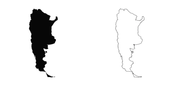 Turuncu bir arka plan üzerinde gösterimi Arjantin — Stok fotoğraf