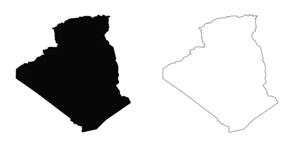 Achtergronden van Algerije — Stockvector