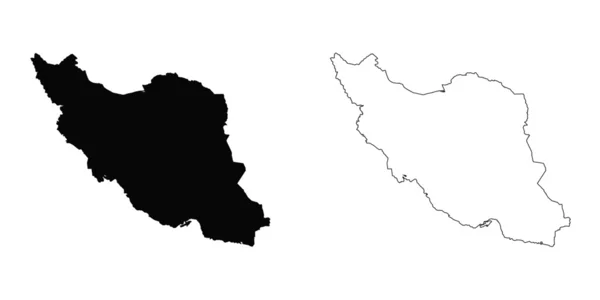 Achtergronden van Iran — Stockvector