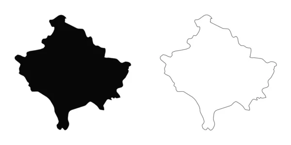 Bakgrunder i Kosovo — Stock vektor