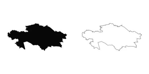 Contexto do Cazaquistão —  Vetores de Stock