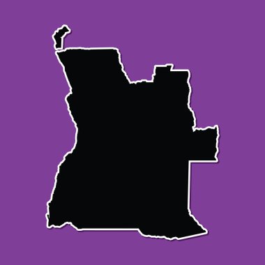 Angola Menekşe arka plan