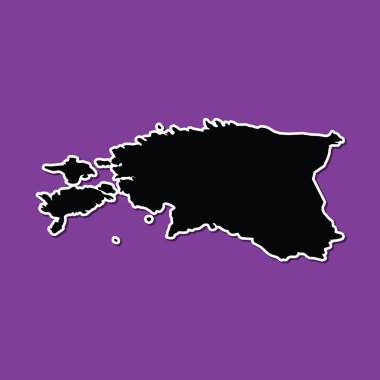 Estonya Menekşe arka plan