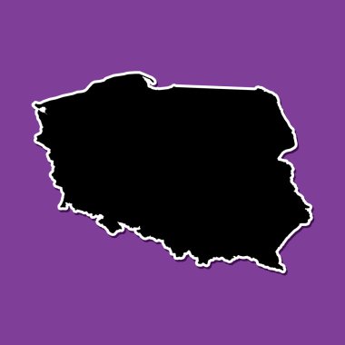 Polonya'nın Menekşe arka plan