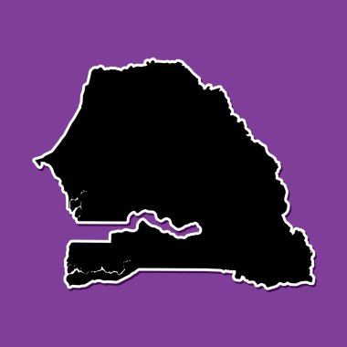 Senegal Menekşe arka plan