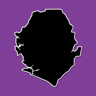 Sierra Leone Menekşe arka plan