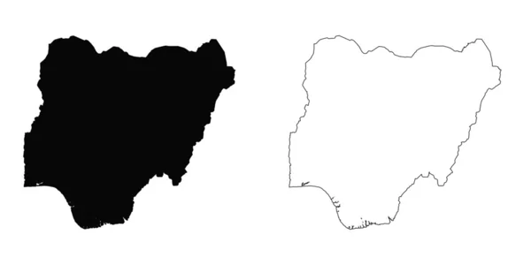 Nijerya arka planlar — Stok Vektör
