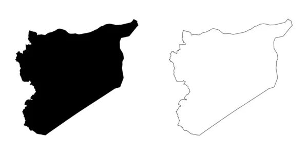 Achtergronden van Syrië — Stockvector