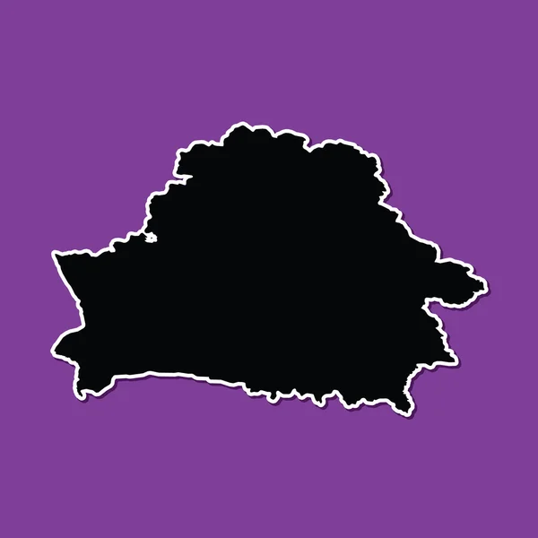 Violet bakgrund i Vitryssland — Stock vektor