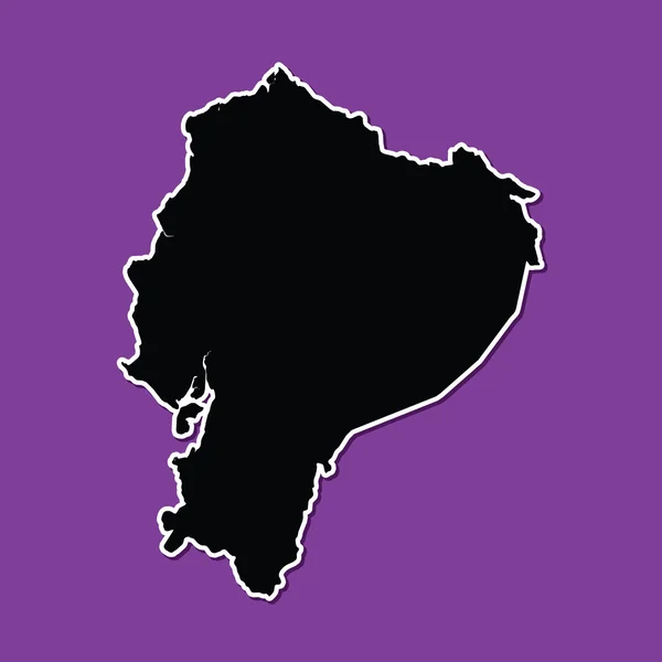 Fundo violeta do Equador — Vetor de Stock