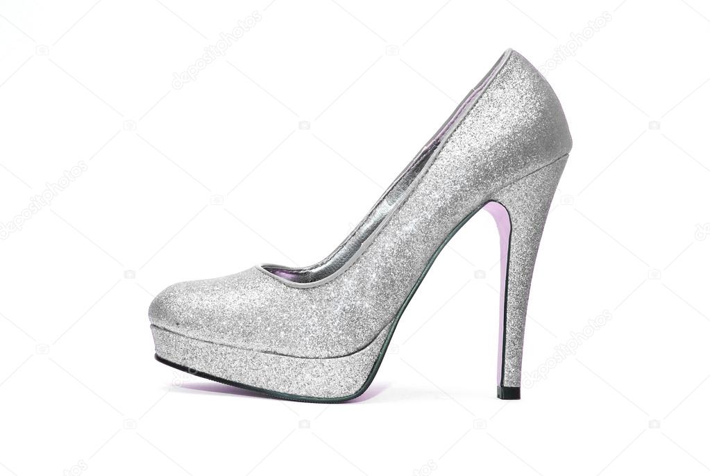 Womens sparkly high heel
