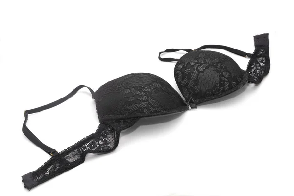 Beau soutien-gorge noir — Photo