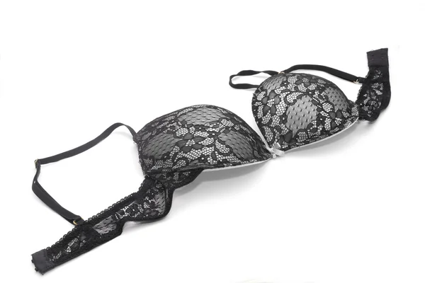 Soutien-gorge blanc et noir — Photo