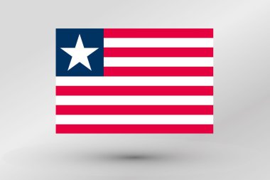 Liberya ülke bayrağı çizimi