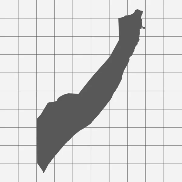 소말리아의 국가의 모양으로 제곱된 종이 — 스톡 사진