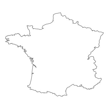 Yüksek ülke Fransa'nın taslağını ayrıntılı