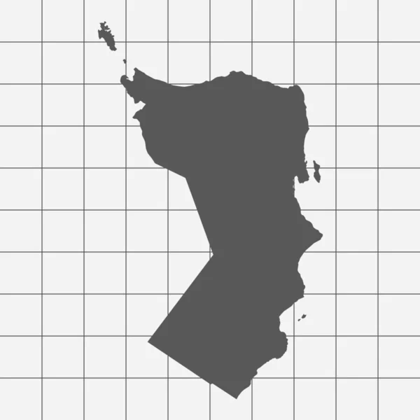 Čtvercový papír s tvarem ze země Omán — Stockový vektor