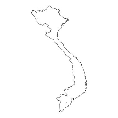 Anahat Vietnam ülkenin yüksek Detaylı