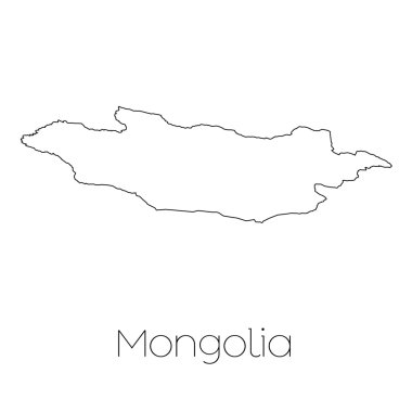 Moğolistan ülke özgeçmişlerine izole ülke şekli