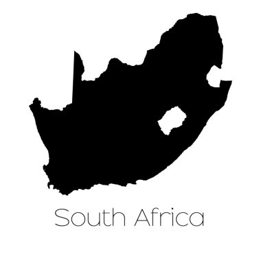 Adı ve şeklini tebeşir gemide izole ülke şekli