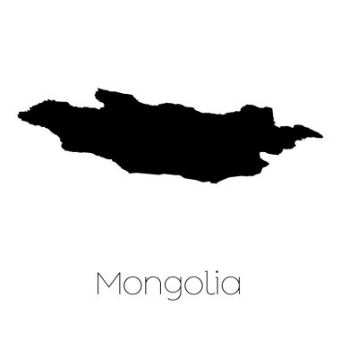 Adı ve şeklini tebeşir gemide izole ülke şekli