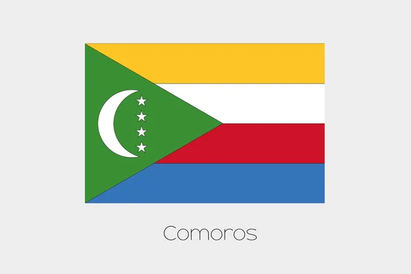 Icône drapeau de Comores - Country flags