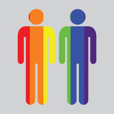 Gay ve lezbiyen sembollerin çizimleri