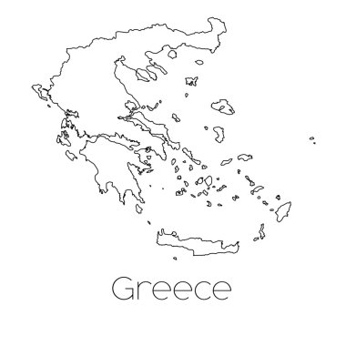 Yunanistan ülke özgeçmişlerine izole ülke şekli