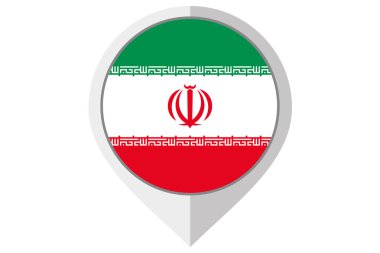 Resimde bir ülke İran sivri uçlu içinde bayrak