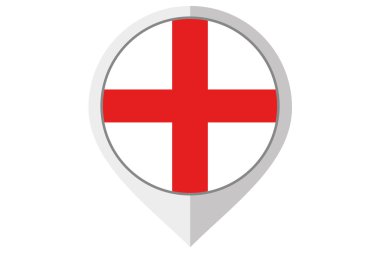 İngiltere'nin ülke içinde bir sivri bayrak çizimi