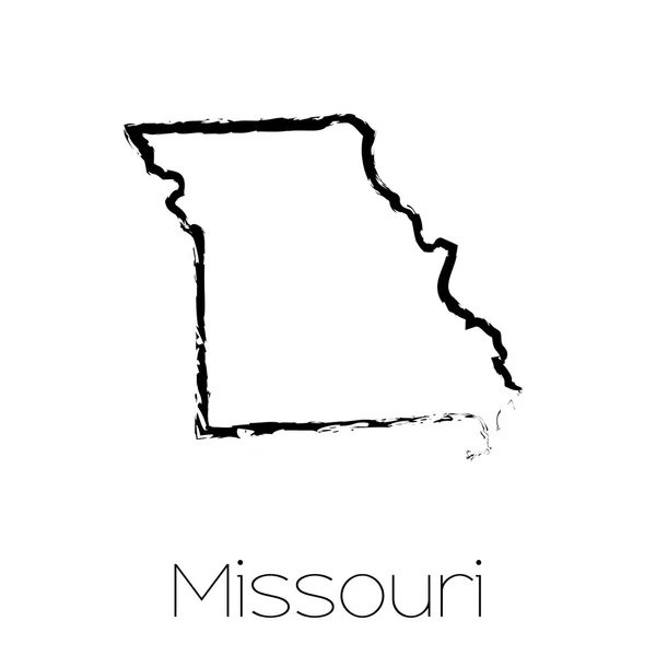 A Missouri államban szálasanyaggal alakja — Stock Fotó