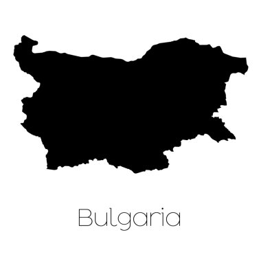 Bulgaristan ülke özgeçmişlerine izole ülke şekli
