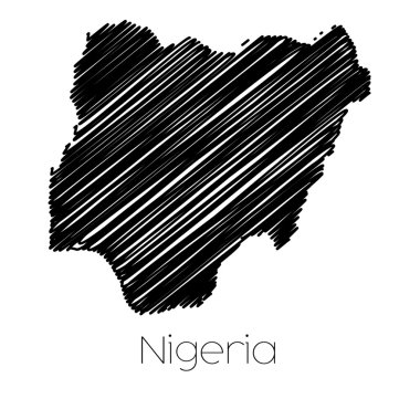 Karalanmış Ülke Nijerya Haritası