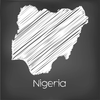 Karalanmış Ülke Nijerya Haritası