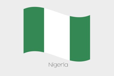3D sallayarak bayrak çizimi Ülke Nijerya