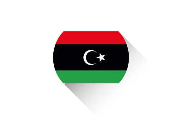リビア-46 の影丸旗 — ストック写真