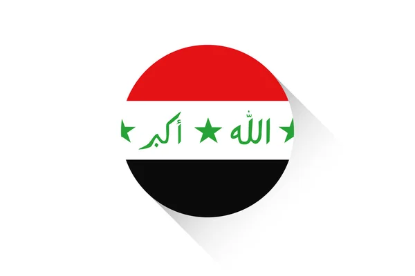 イラクの影丸の旗 — ストック写真