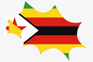 Patlama zekâ Zimbabve bayrağı