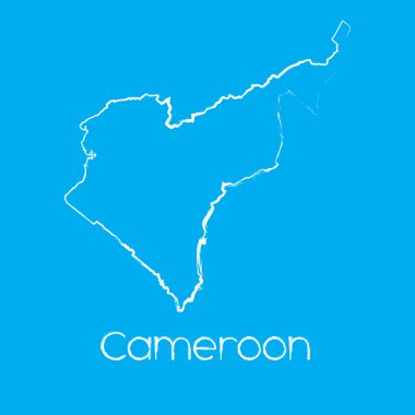 Kamerun ülke Haritası