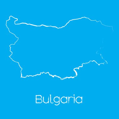 Bulgaristan ülke Haritası