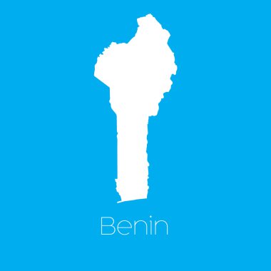 Benin ülke Haritası
