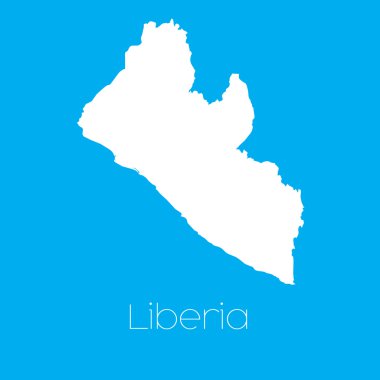 Liberya ülke Haritası