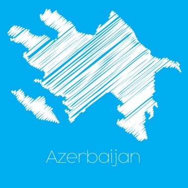 Ülke Azerbaycan Haritası