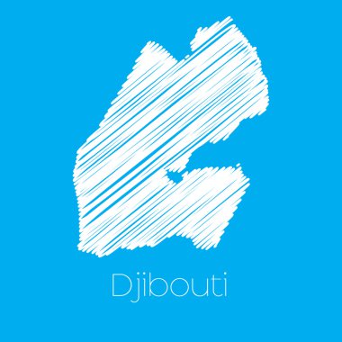 Cibuti ülke Haritası