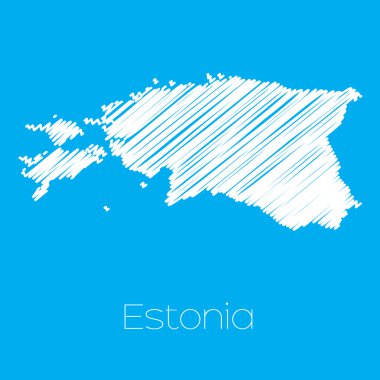 Ülke Estonya Haritası