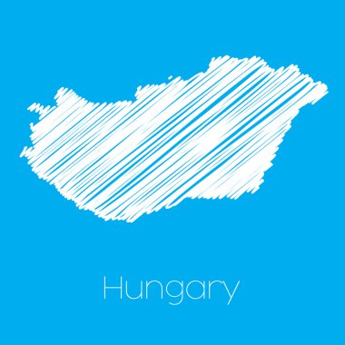 Hungary ülkesinin haritası