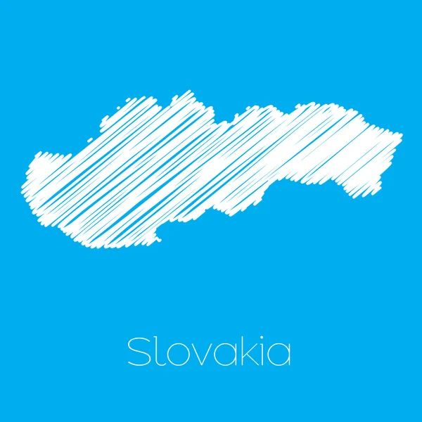 Slovakya'nın ülke Haritası