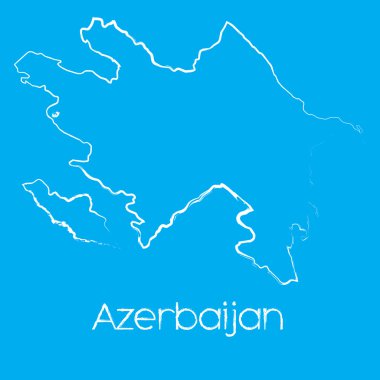 Ülke Azerbaycan Haritası